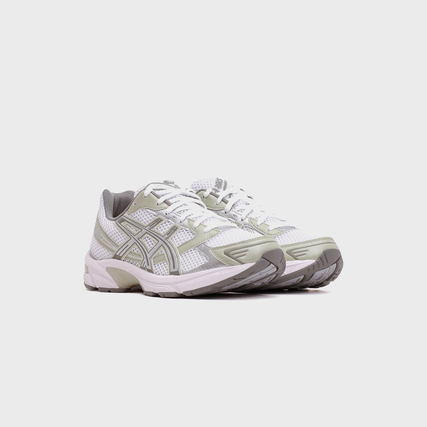 Women Kith ASICS WMNS Gel-1130 - White / Dried Leaf Green
