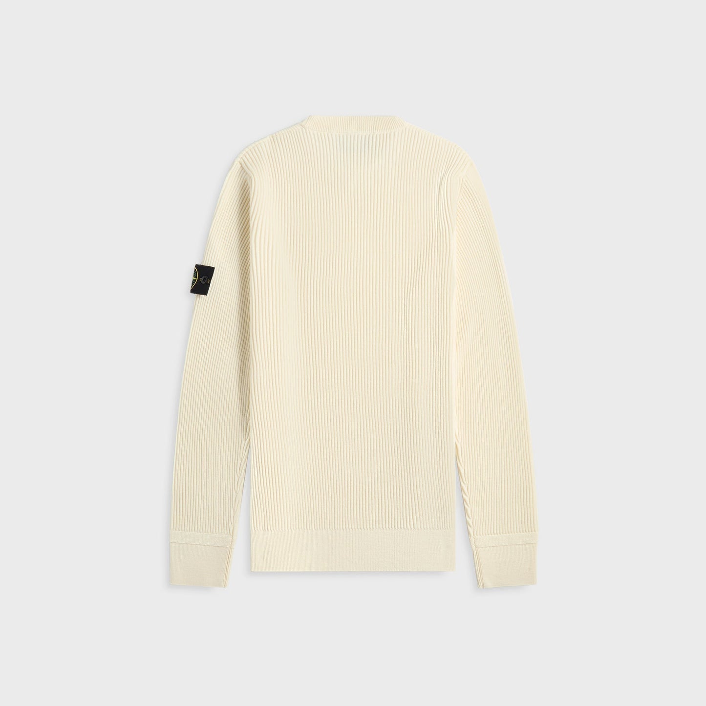 Men Kith Stone Island Crewneck Sweater - Ivory