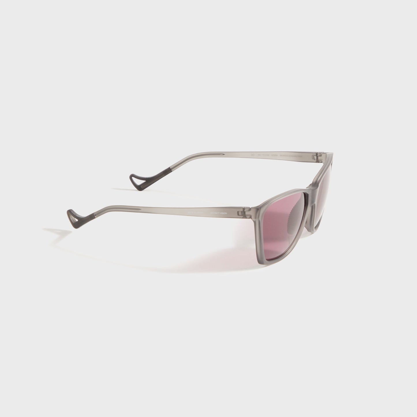 Men Kith District Vision Keiichi Standard - Gray / D+ Black Rose