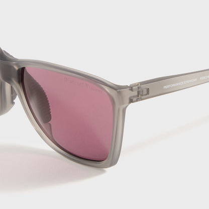 Men Kith District Vision Keiichi Standard - Gray / D+ Black Rose