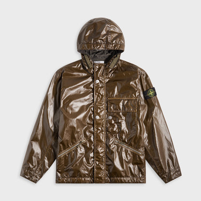 Men Kith Stone Island Mussola Gommata-Tc Garment Dyed Jacket - Antique Rose