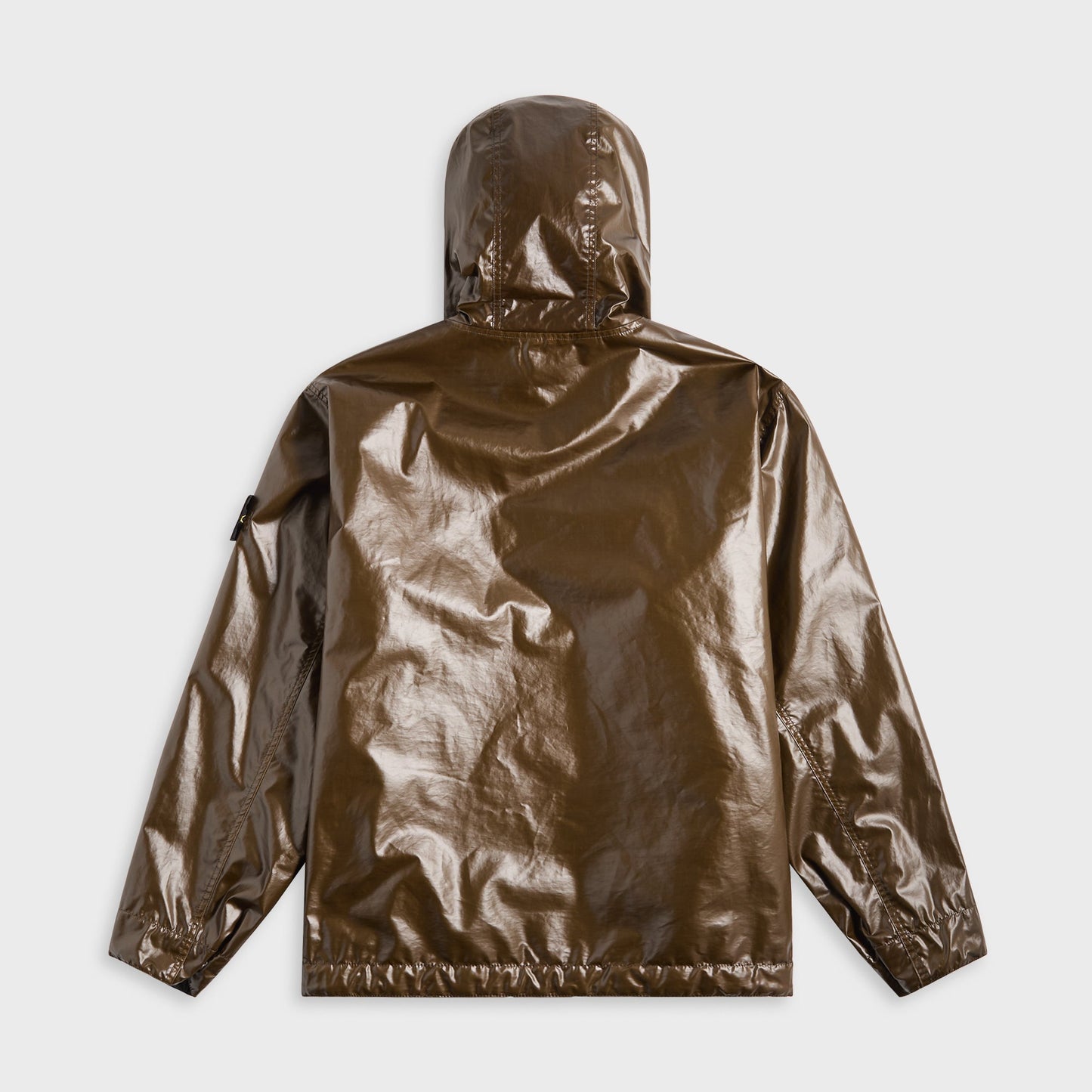 Men Kith Stone Island Mussola Gommata-Tc Garment Dyed Jacket - Antique Rose