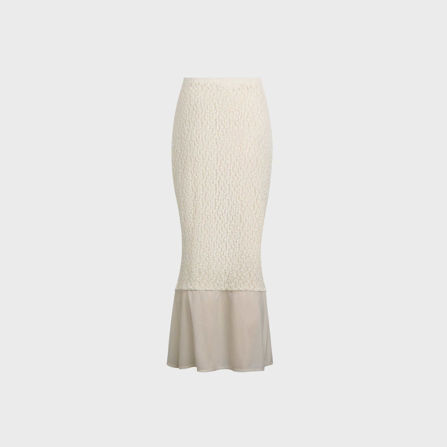 Women Kith Buci Equinox Skirt - Ivory