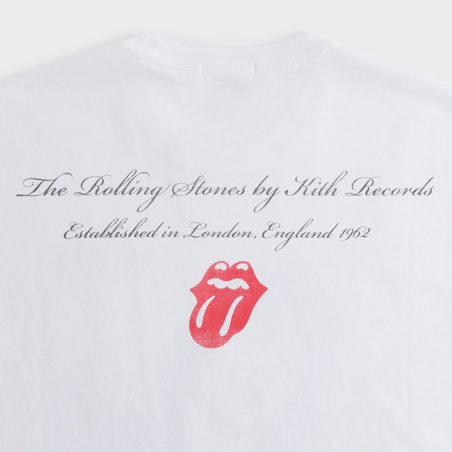 Men Kith Kith for The Rolling Stones Mick Photo Vintage Tee - White