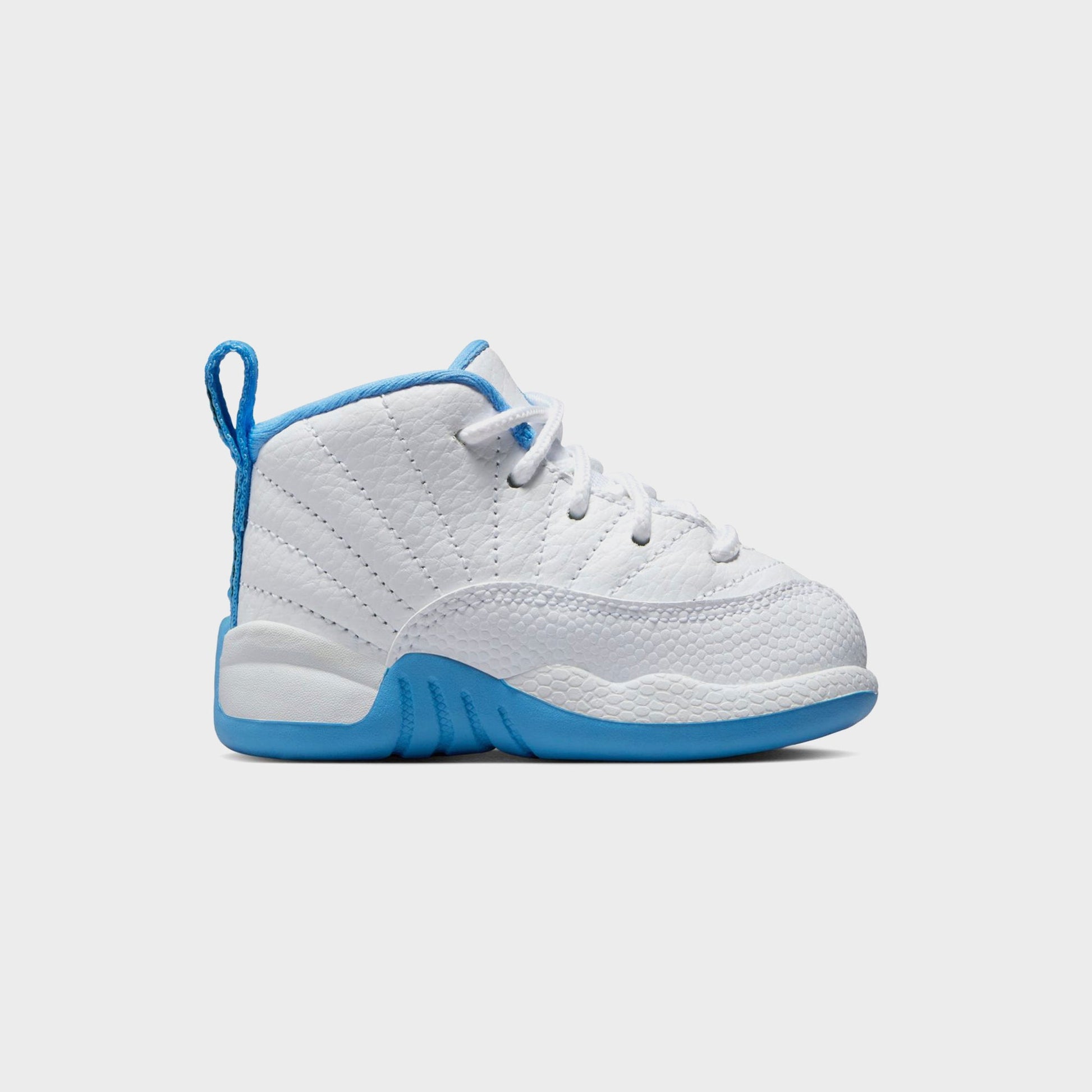 Kids Kith Jordan TD Jordan 12 Retro - White / Metallic Silver / University Blue