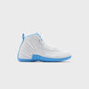 White / Metallic Silver / University Blue
