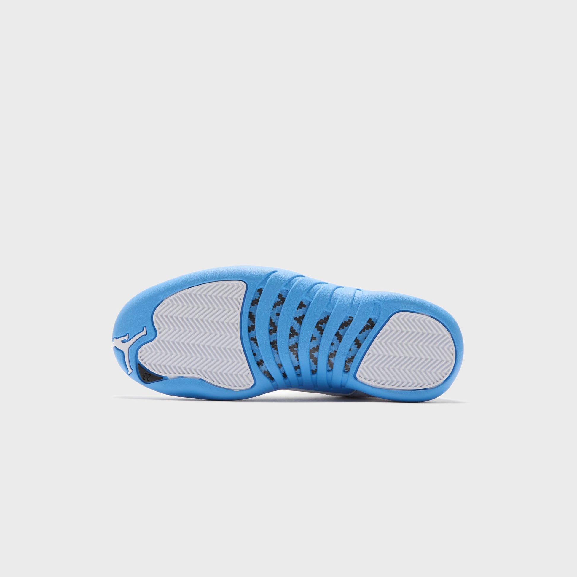 Men Kith Jordan Air Jordan 12 Retro - White / Metallic Silver / University Blue