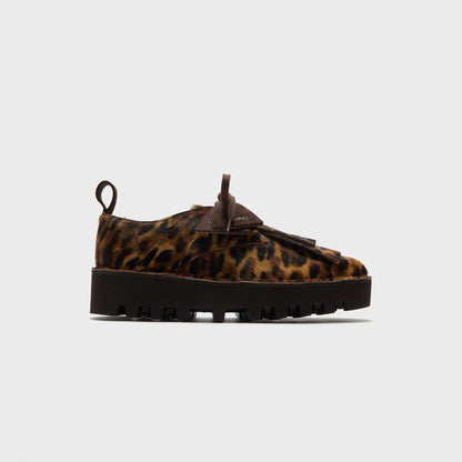 Men Kith Clarks x Engineered Garments Desert Khan - Leopard Pony