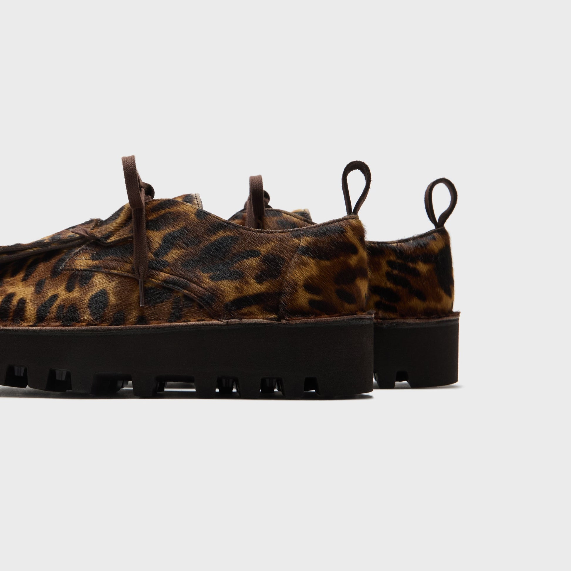 Men Kith Clarks x Engineered Garments Desert Khan - Leopard Pony