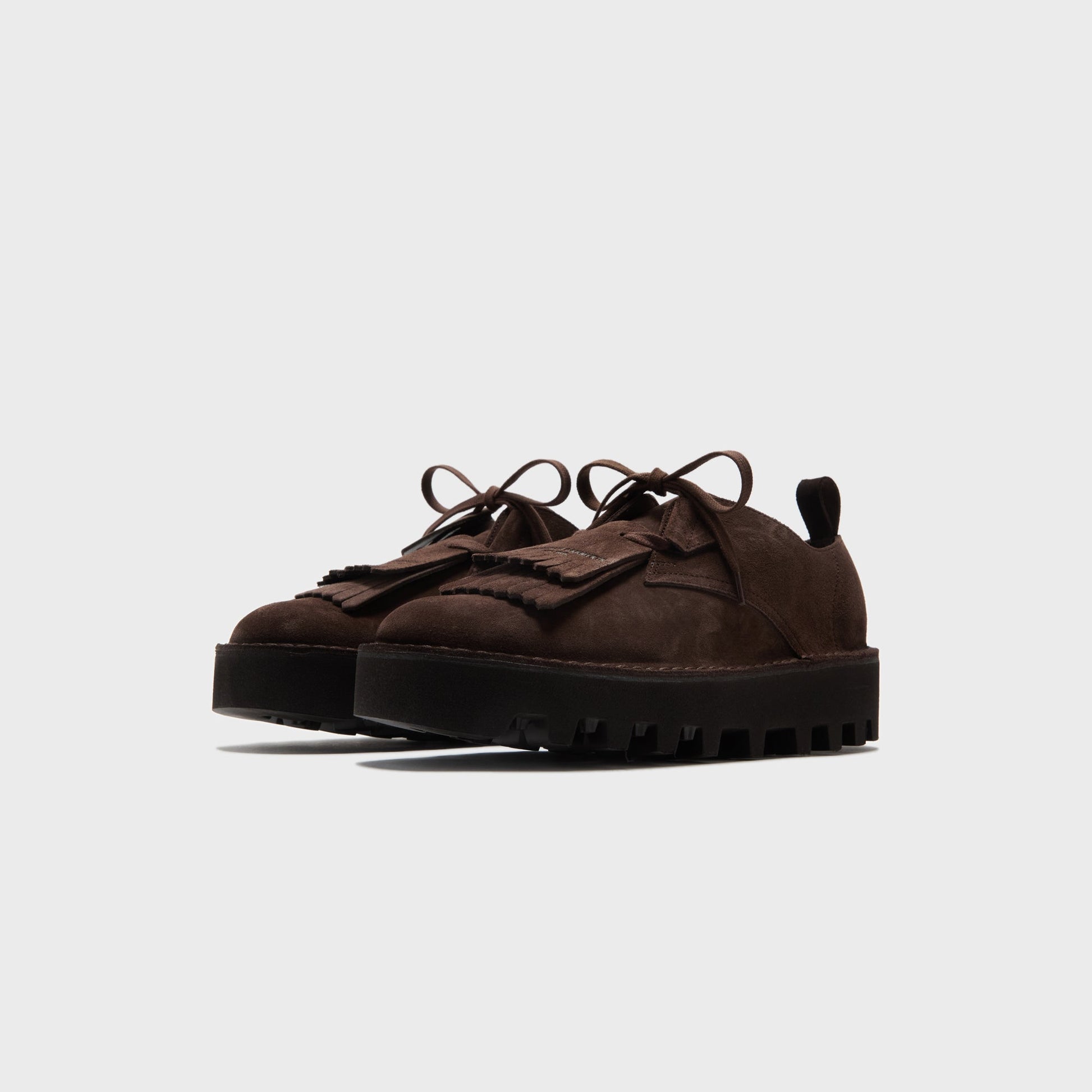 Men Kith Clarks x Engineered Garments Desert Khan - Brown Suede