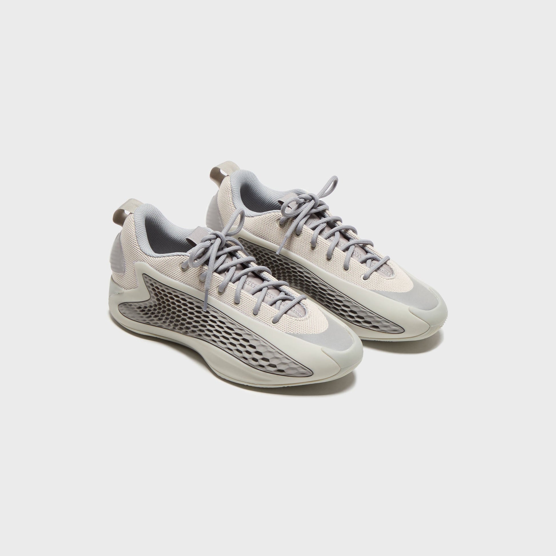 Men Kith adidas AE 1 Low - Metallic Grey / Dove Grey / Cloud White