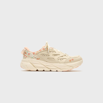 Men Kith HOKA Vibrant Bloom Clifton L - Vanilla / Dry Clay