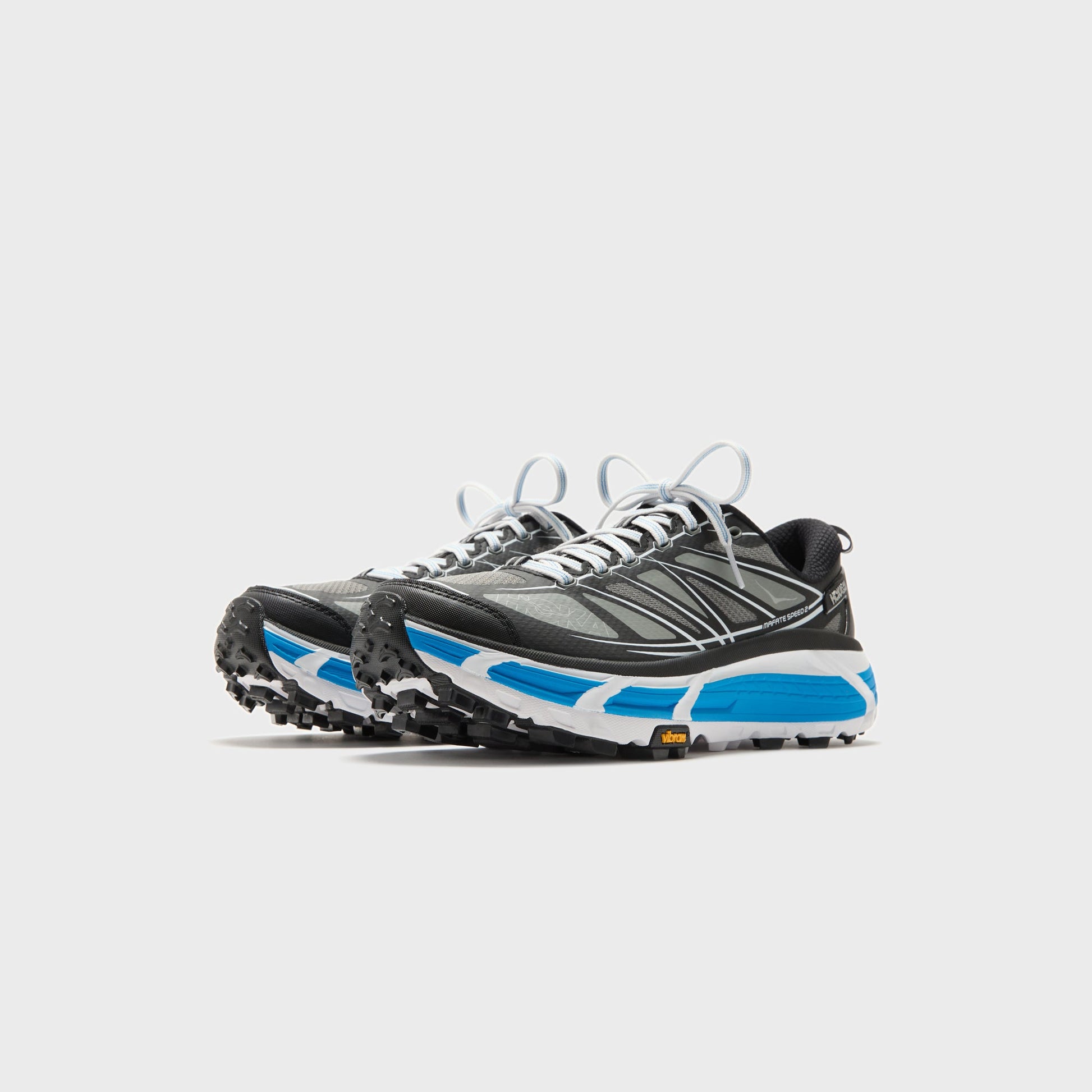 Men Kith HOKA Mafate Speed 2 - Black / White