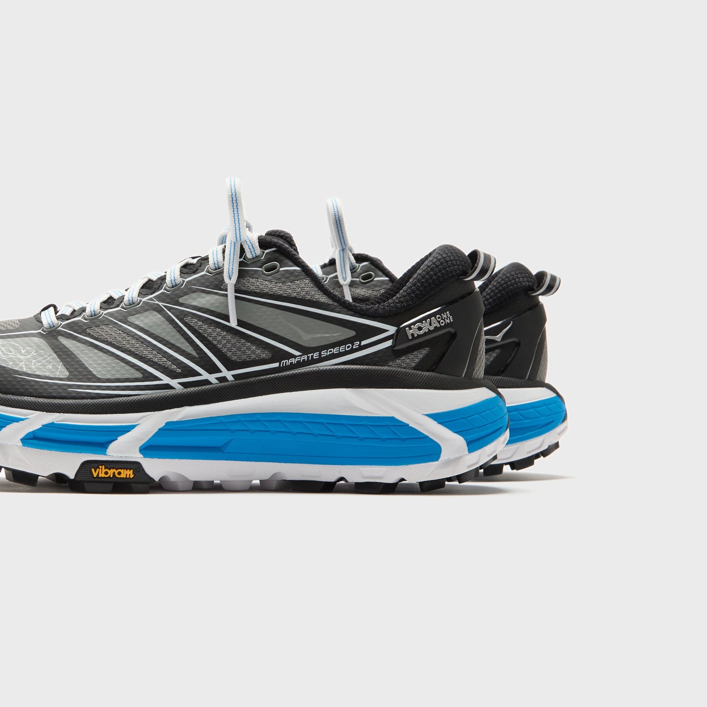 Men Kith HOKA Mafate Speed 2 - Black / White