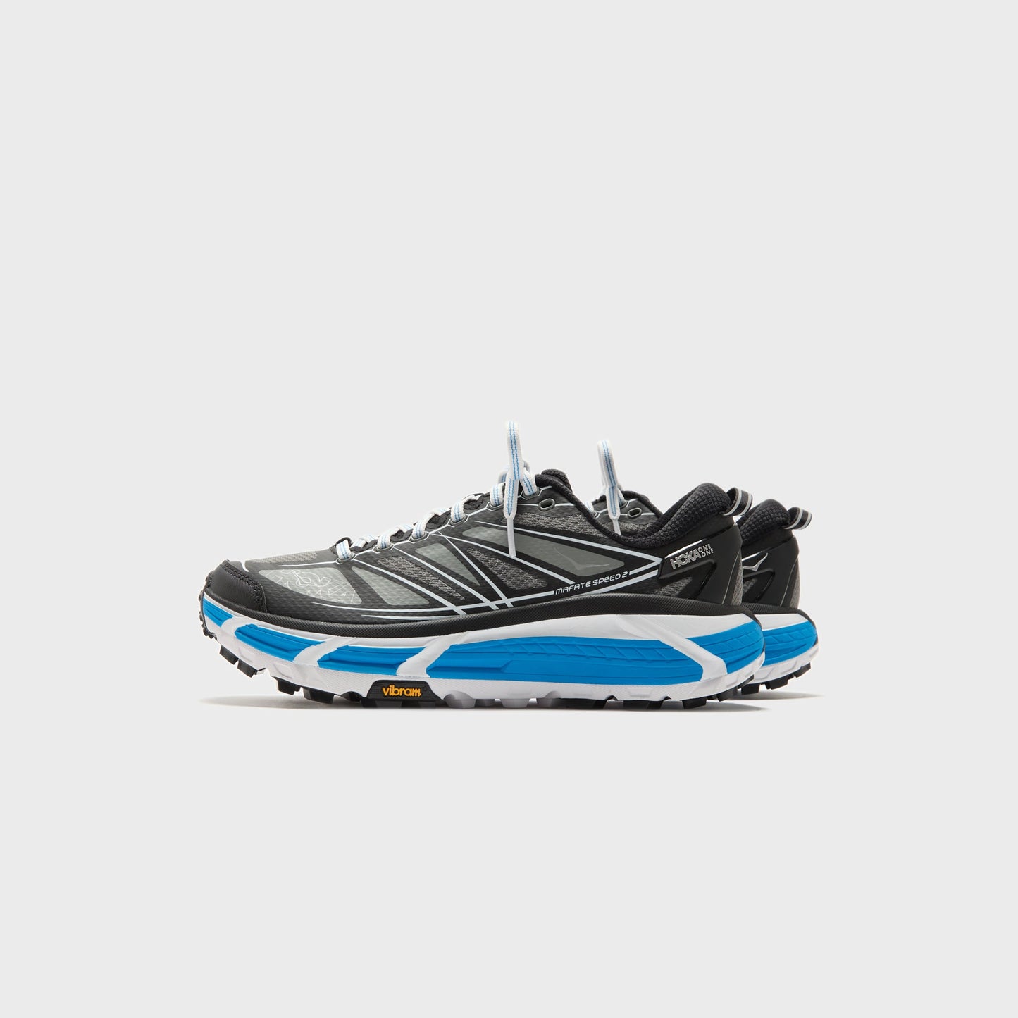 Men Kith HOKA Mafate Speed 2 - Black / White