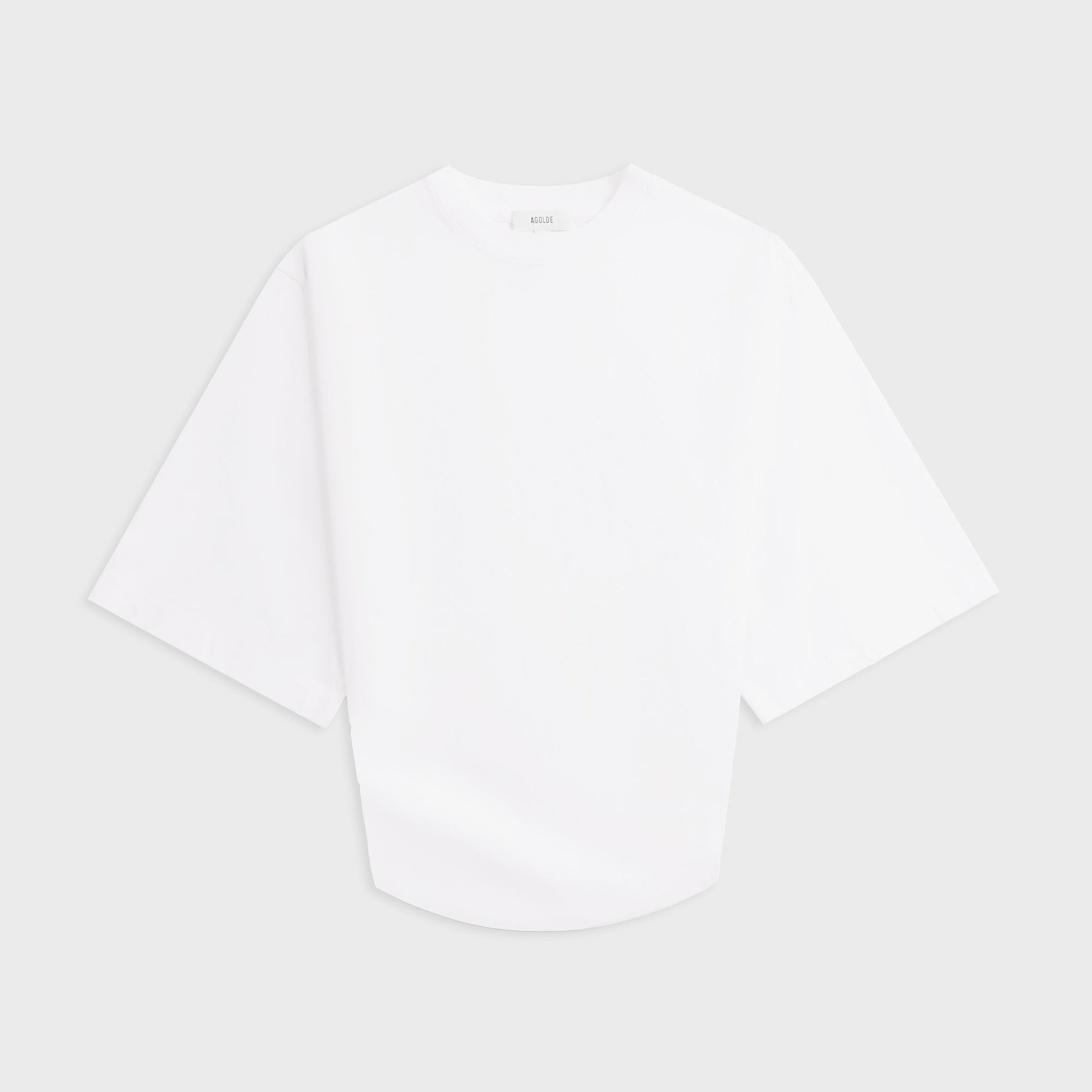 Women Kith Agolde Shari Tee - White