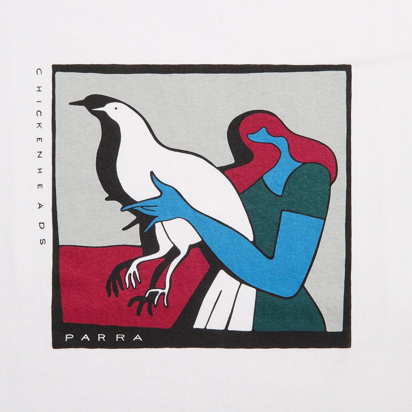 Men Kith by Parra Look At It Tee - White
