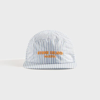 Men Kith Stone Island Marina Cap - Blue Marine