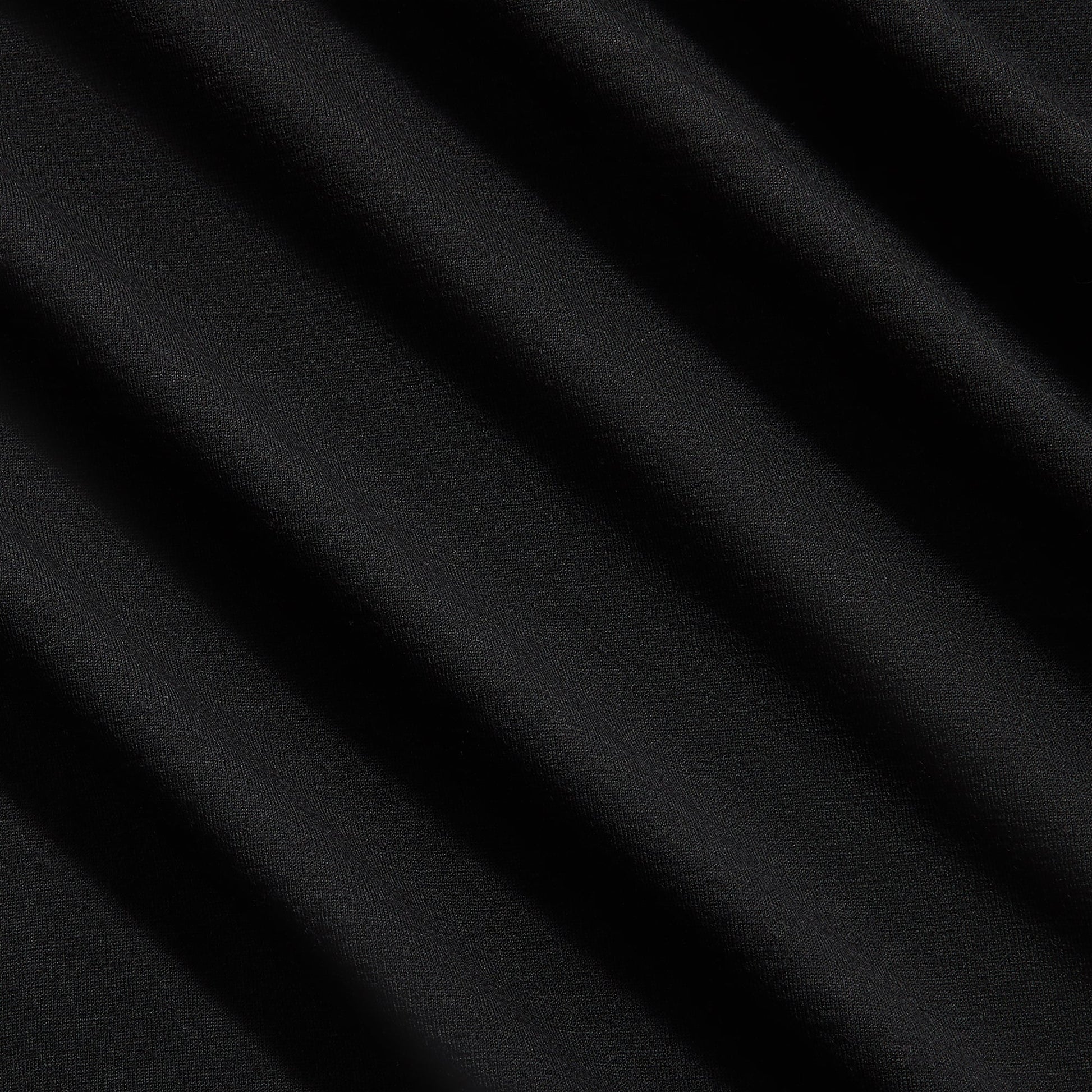 Men Kith Auralee Super Soft Wool Jersey - Black