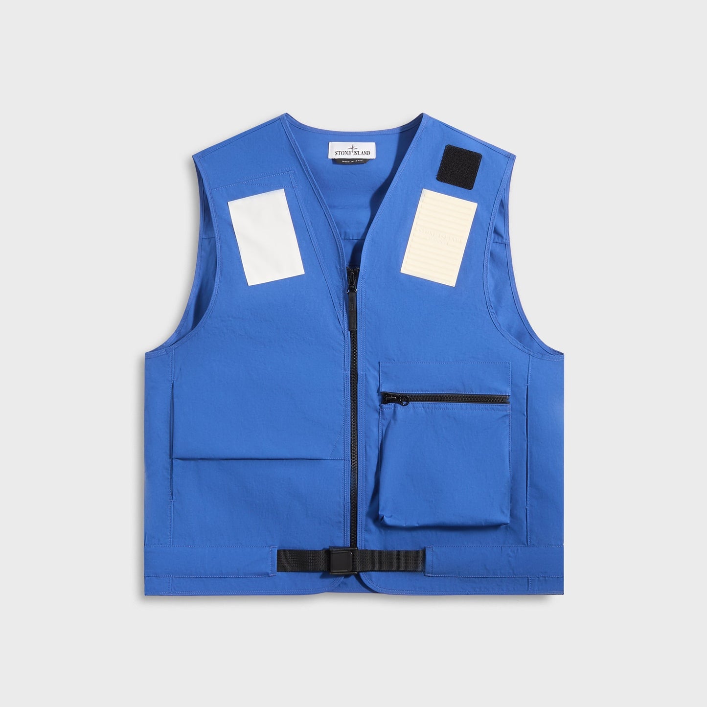 Men Kith Stone Island Vest - Blue Marine
