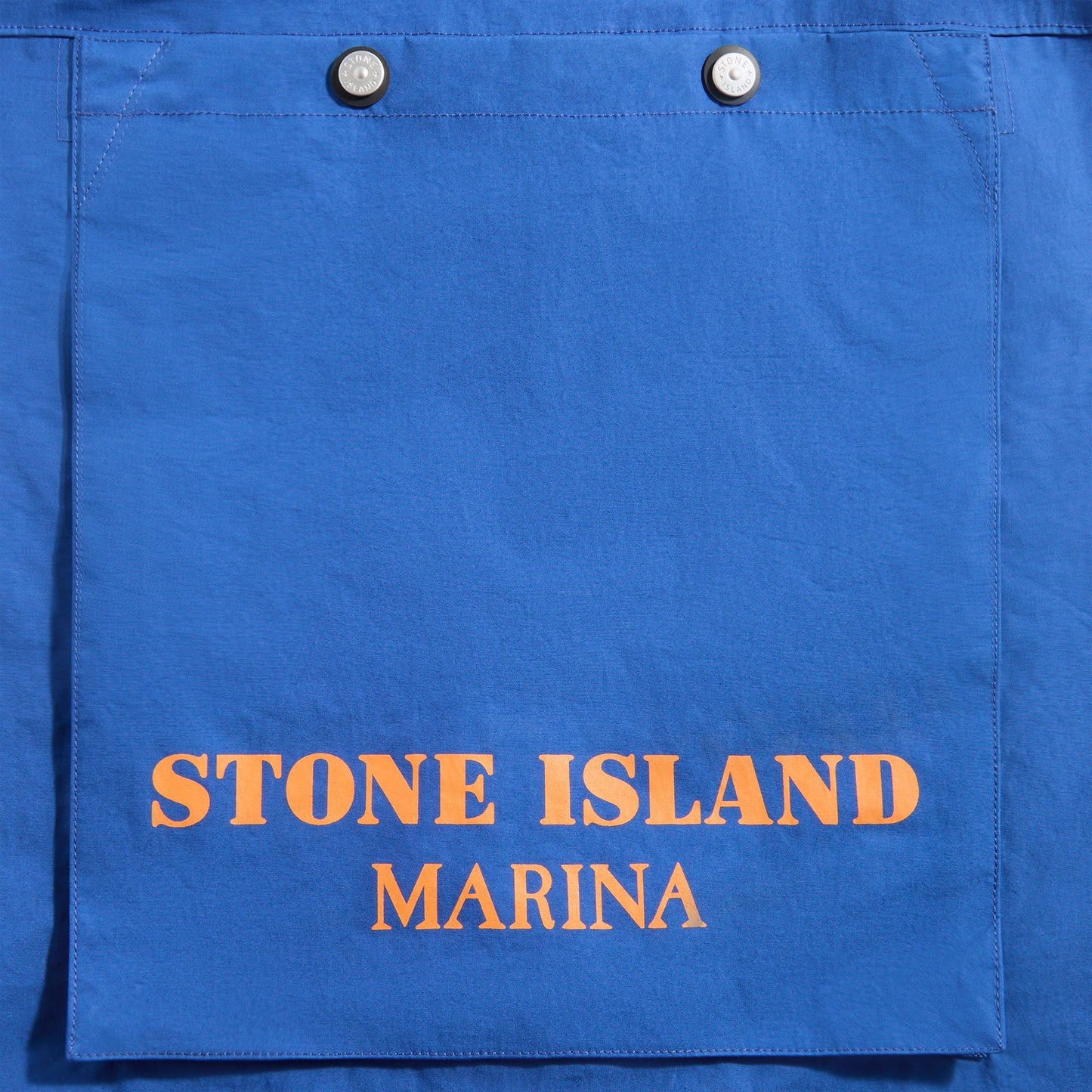 Men Kith Stone Island Vest - Blue Marine