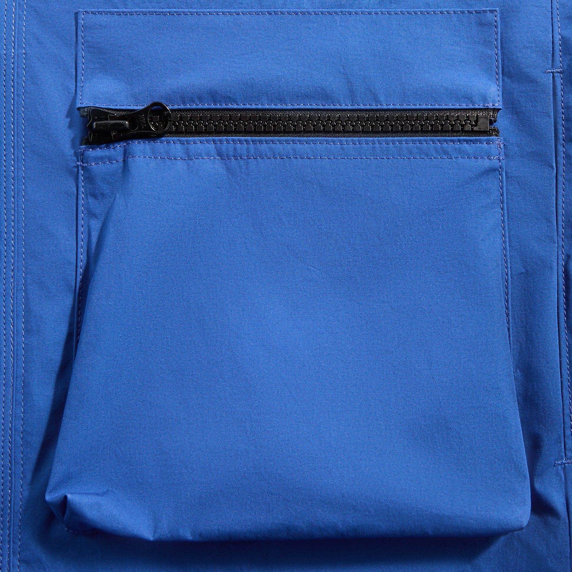 Men Kith Stone Island Vest - Blue Marine