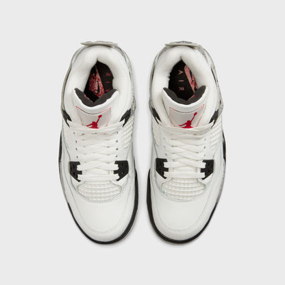Kids Kith Jordan GS Air Jordan 4 Retro - Summit White / Fire Red / Tech Grey / B