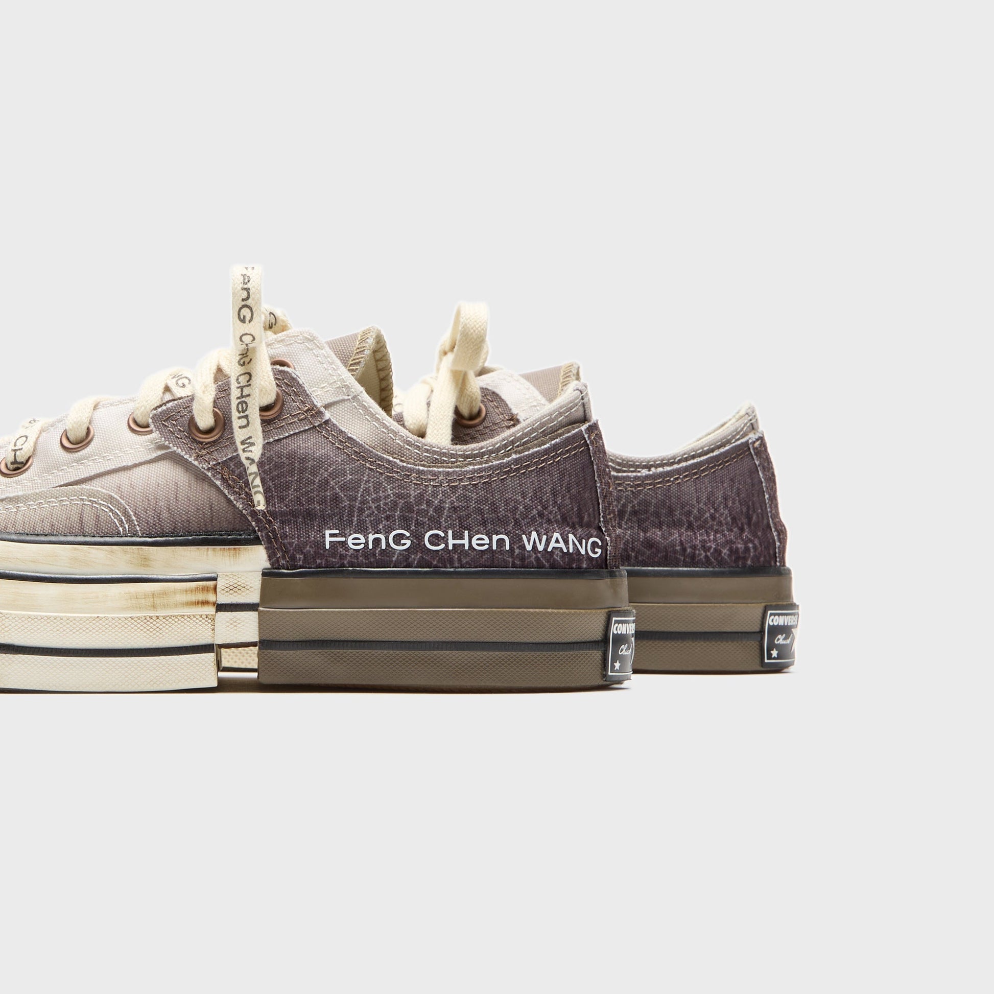 Men Kith Converse x Feng Chen Wang Chuck 70 2-in-1 - Ox Brown / Egret / Black