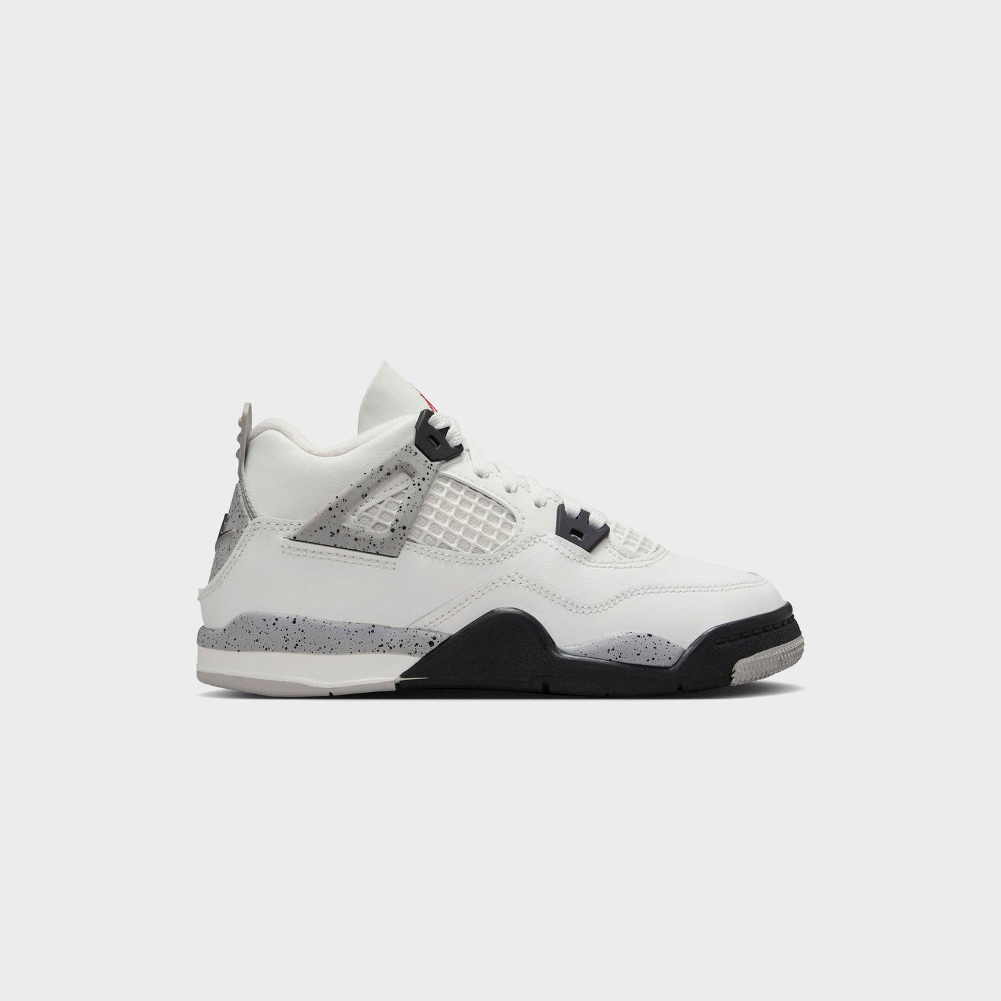 Kids Kith Nike PS Air Jordan 4 Retro - Summit White / Fire Red / Tech Grey / Bla