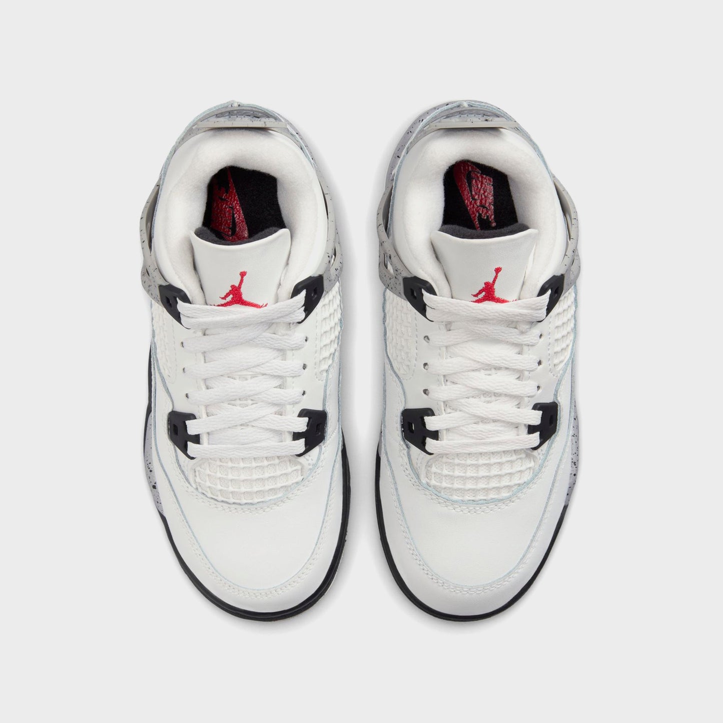 Kids Kith Nike PS Air Jordan 4 Retro - Summit White / Fire Red / Tech Grey / Bla