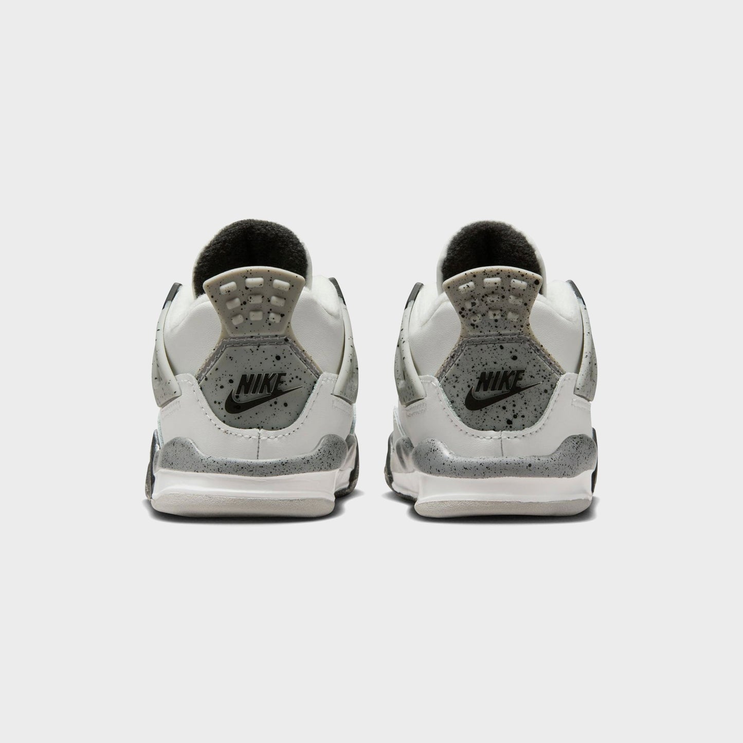 Kids Kith Nike TD Air Jordan 4 Retro - Summit White / Fire Red / Tech Grey / Bla