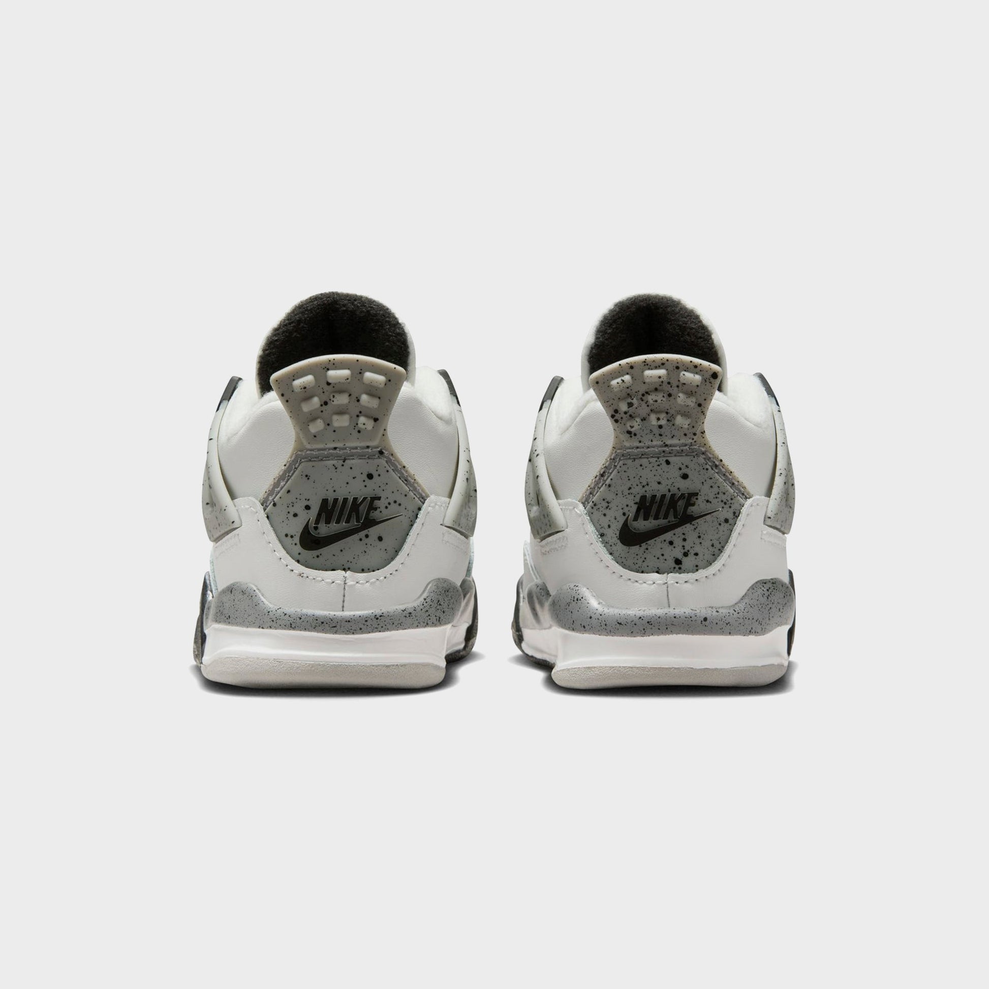 Kids Kith Nike TD Air Jordan 4 Retro - Summit White / Fire Red / Tech Grey / Bla
