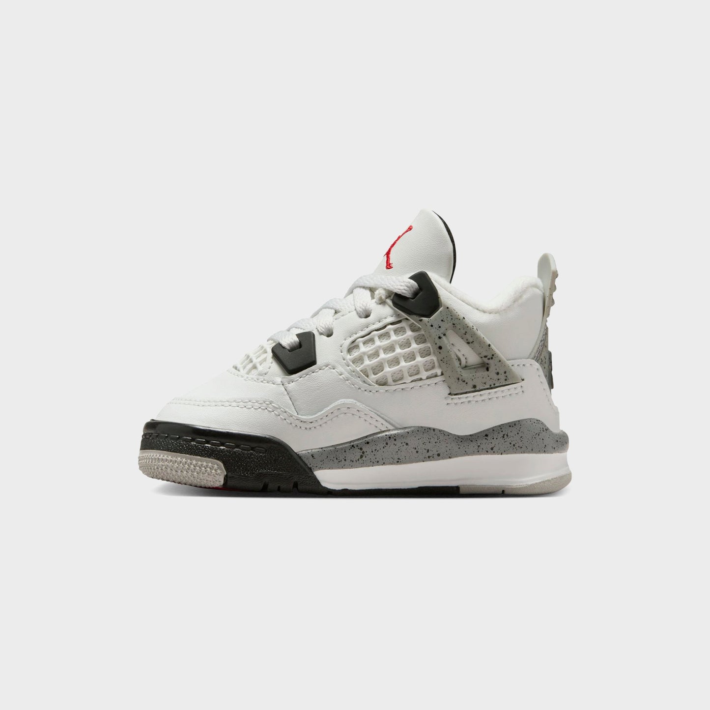 Kids Kith Nike TD Air Jordan 4 Retro - Summit White / Fire Red / Tech Grey / Bla