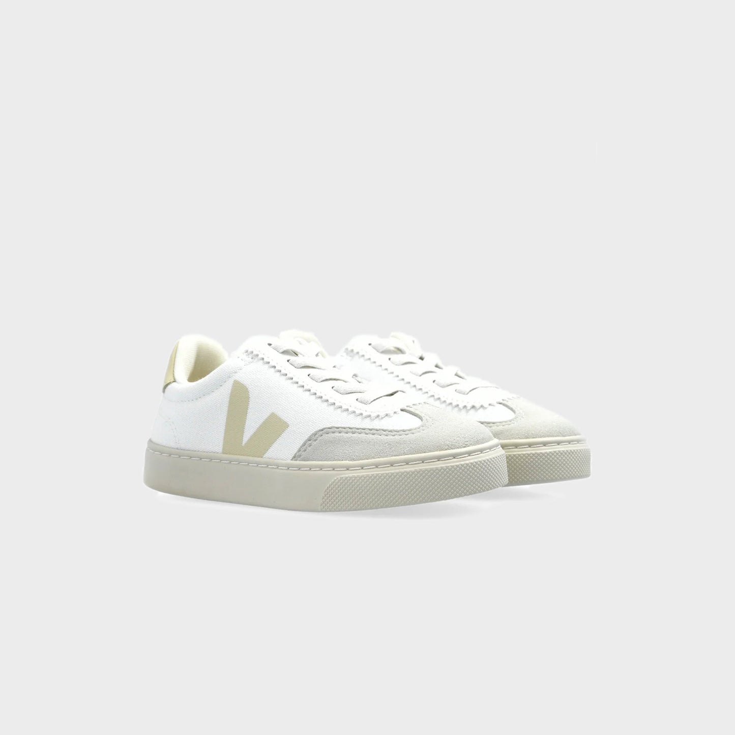 Kids Kith Veja Jr Small Volley - White Calcaire