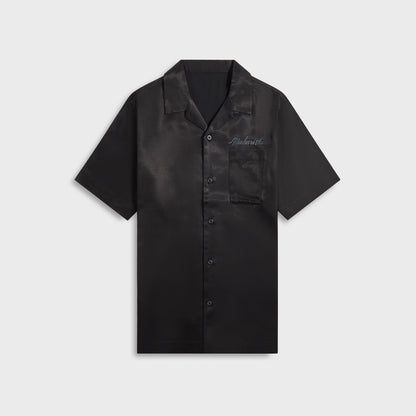 Men Kith Maharishi 6098 Tiger Dragon Camp Collar Shirt - Black
