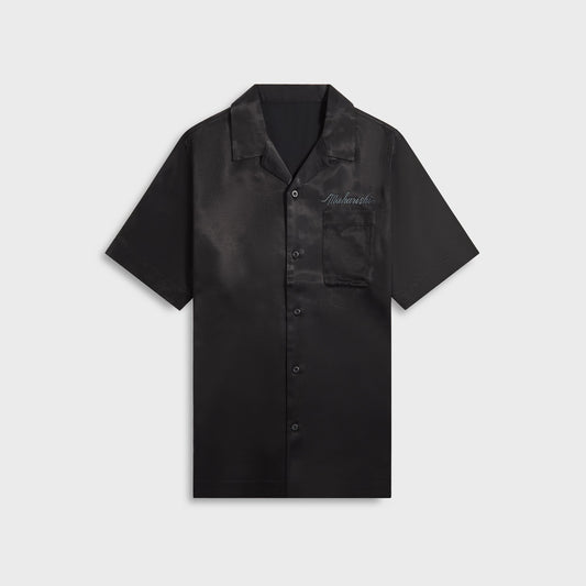 Men Kith Maharishi 6098 Tiger Dragon Camp Collar Shirt - Black