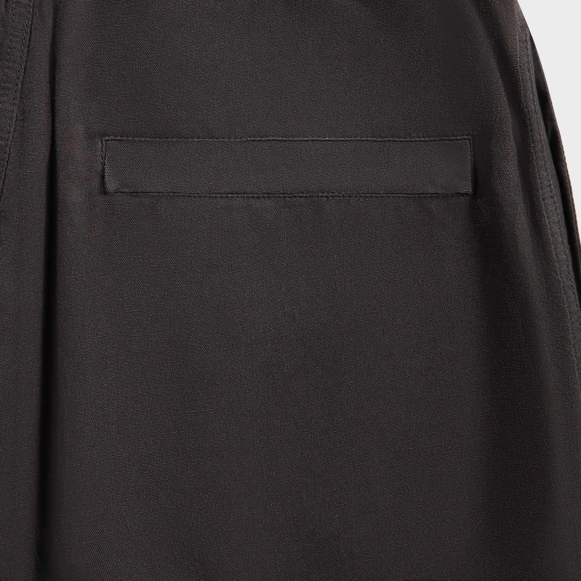 Men Kith Maharishi 6081 Hemp Pleated Track Pants - Black