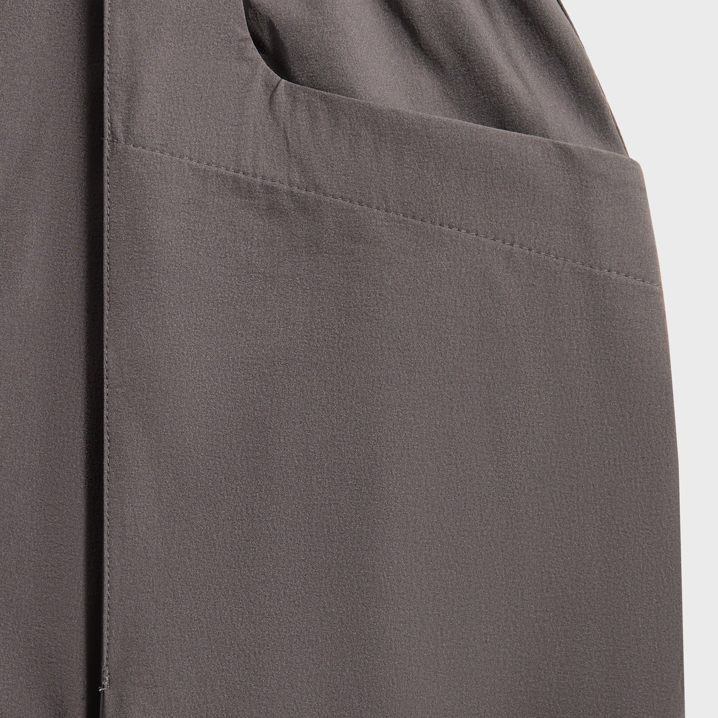 Men Kith Maharishi 6081 Hemp Pleated Track Pants - Charcoal
