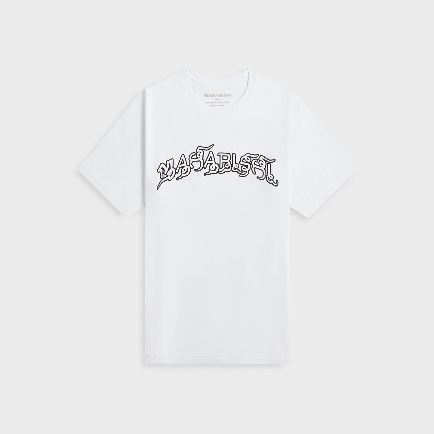 Men Kith Maharishi 1489 Muay Thai Tiger Dragon Tee - White