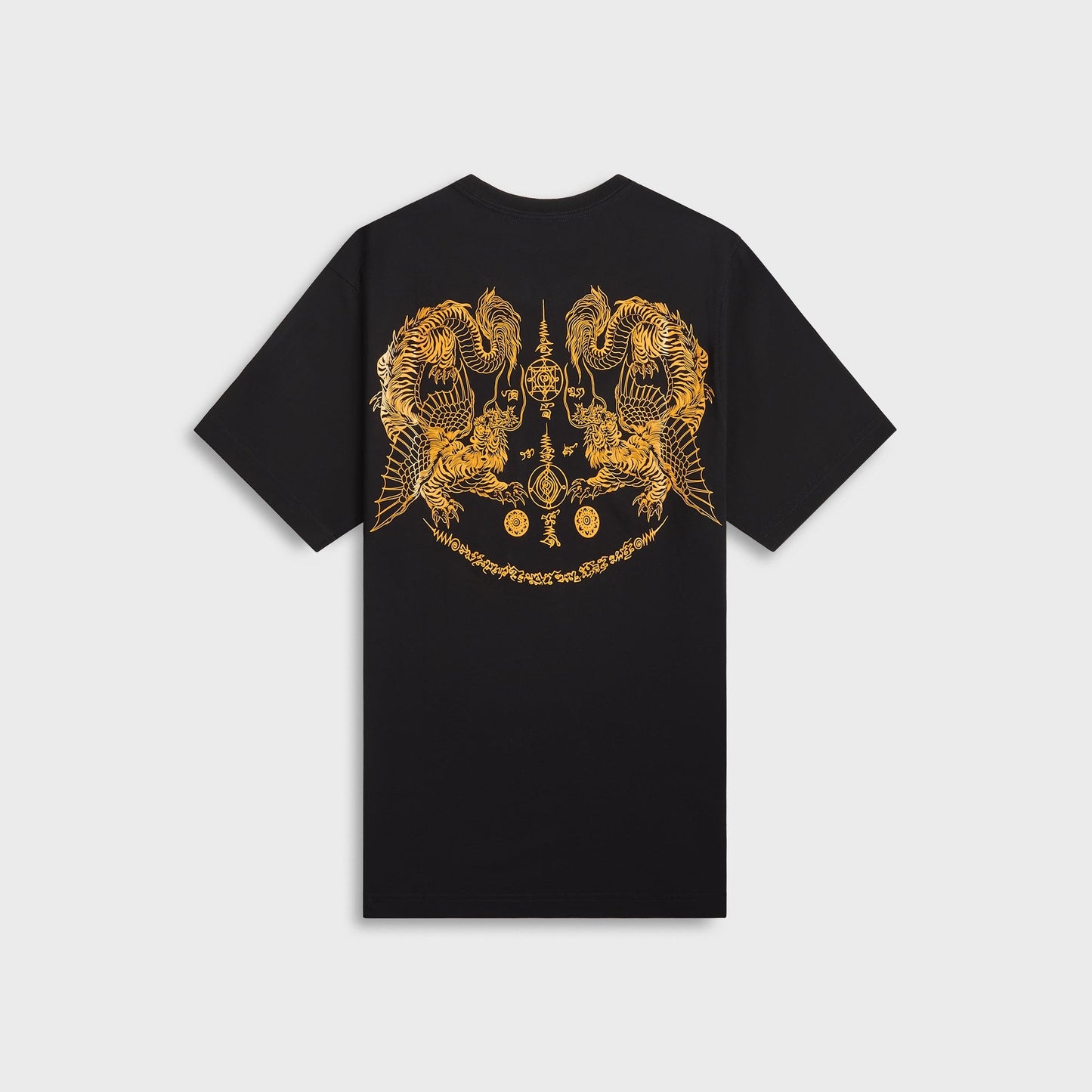Men Kith Maharishi 1489 Muay Thai Tiger Dragon Tee - Black