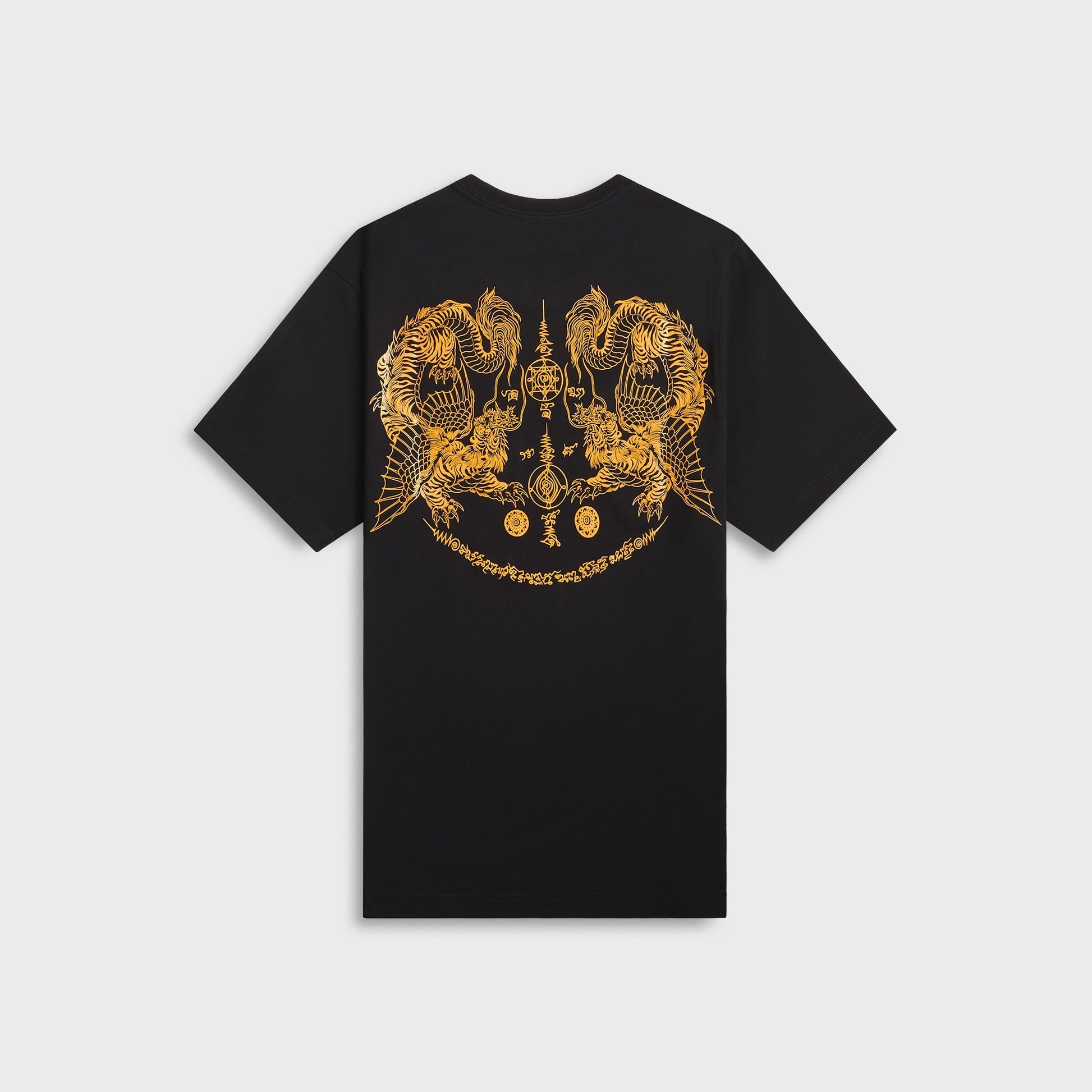 Men Kith Maharishi 1489 Muay Thai Tiger Dragon Tee - Black