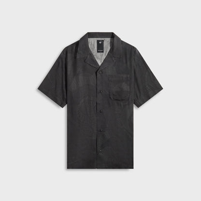 Men Kith Maharishi 1480 Snakeskin Summer Shirt - Subdued Night