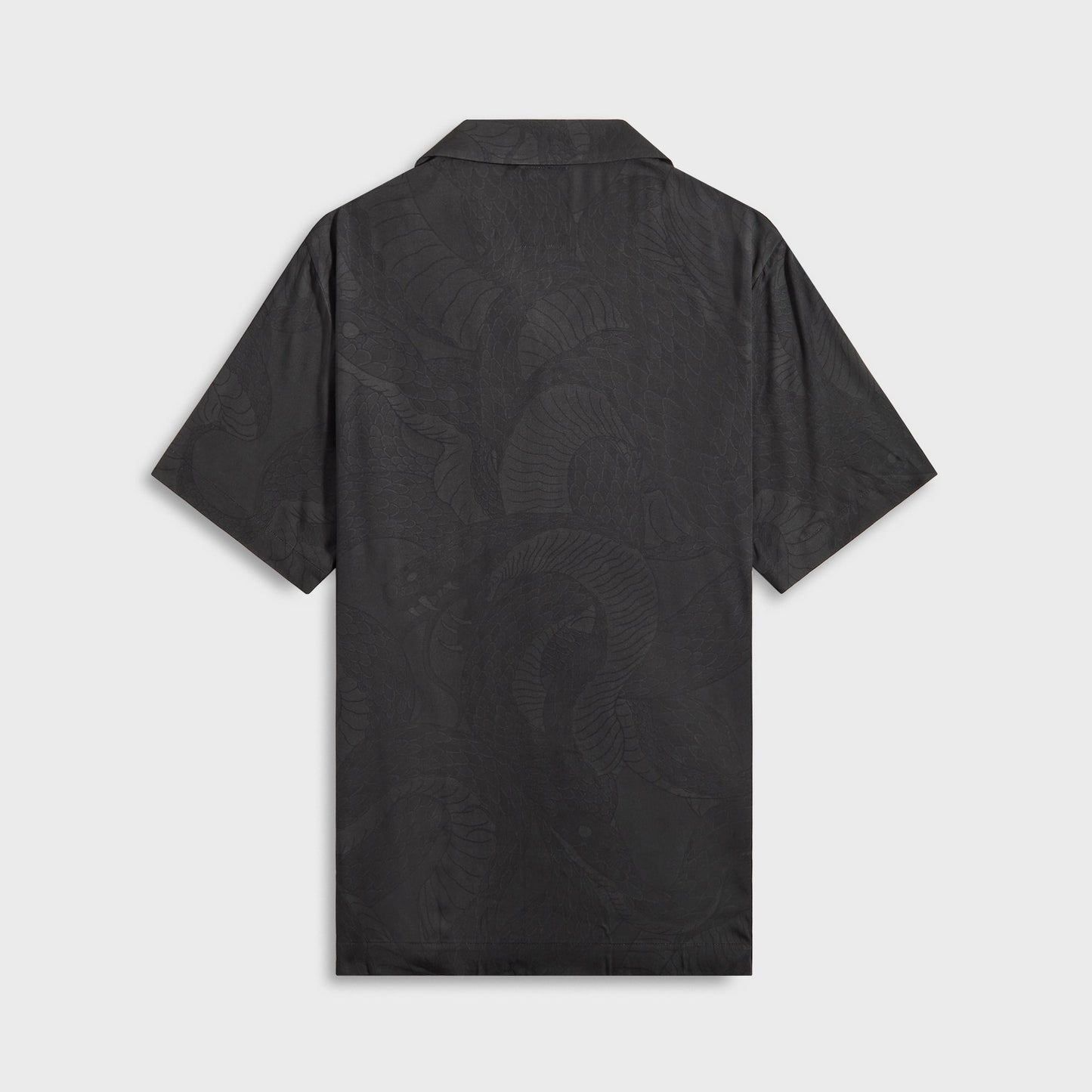 Men Kith Maharishi 1480 Snakeskin Summer Shirt - Subdued Night