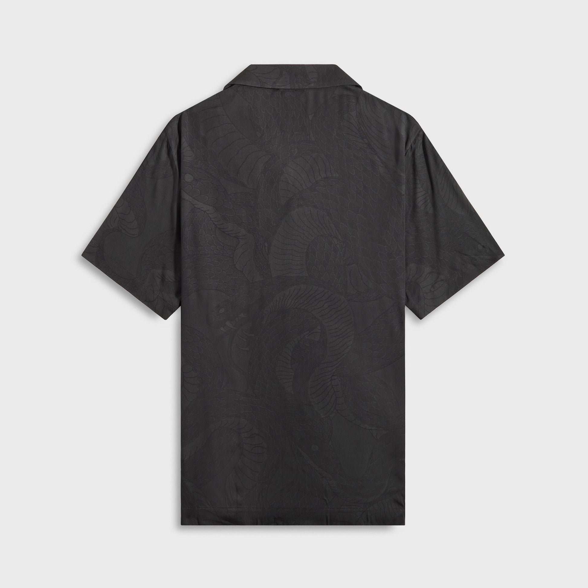 Men Kith Maharishi 1480 Snakeskin Summer Shirt - Subdued Night
