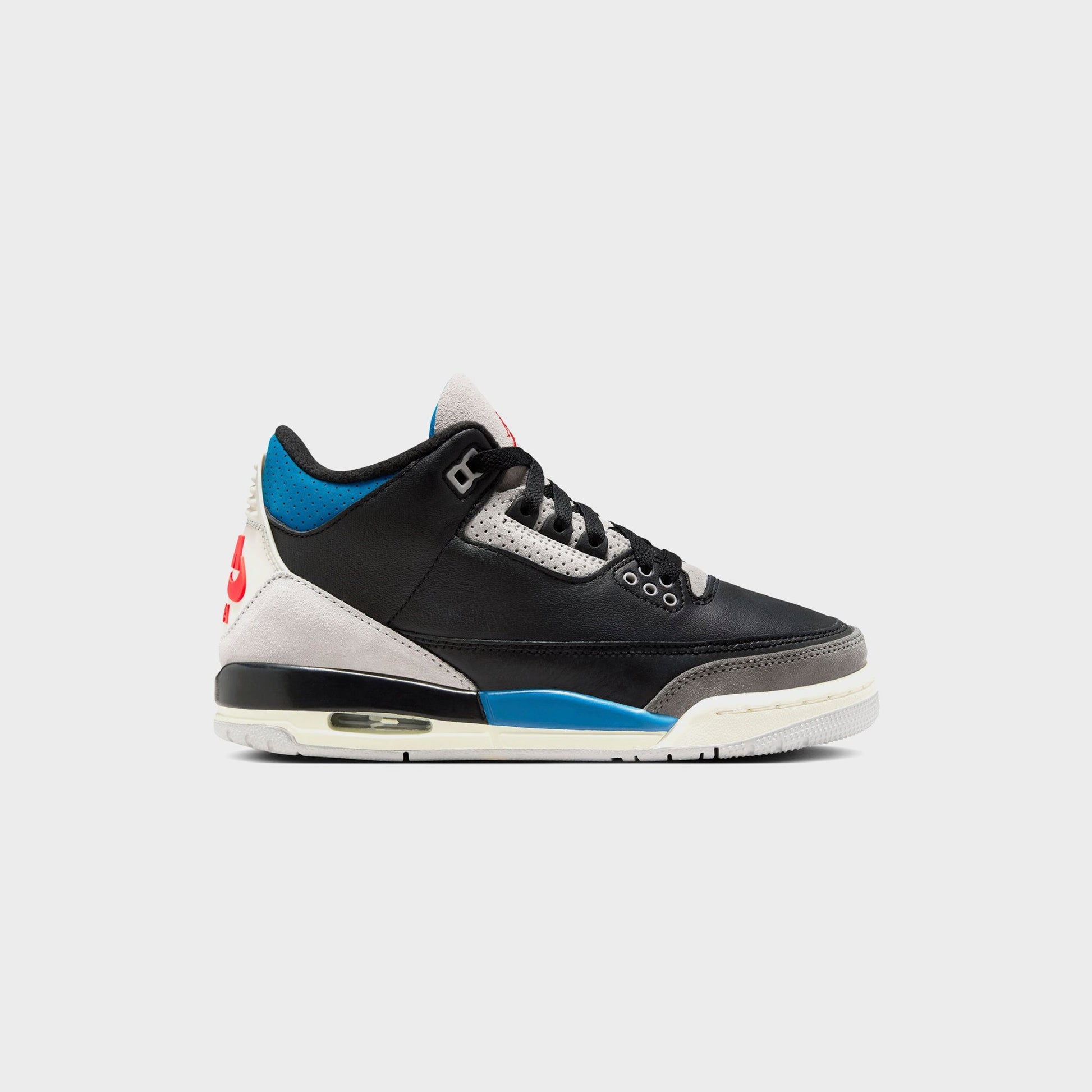 Kids Kith Jordan GS Air Jordan 3 Retro OG - Black / Chile Red / Neutral Grey / M