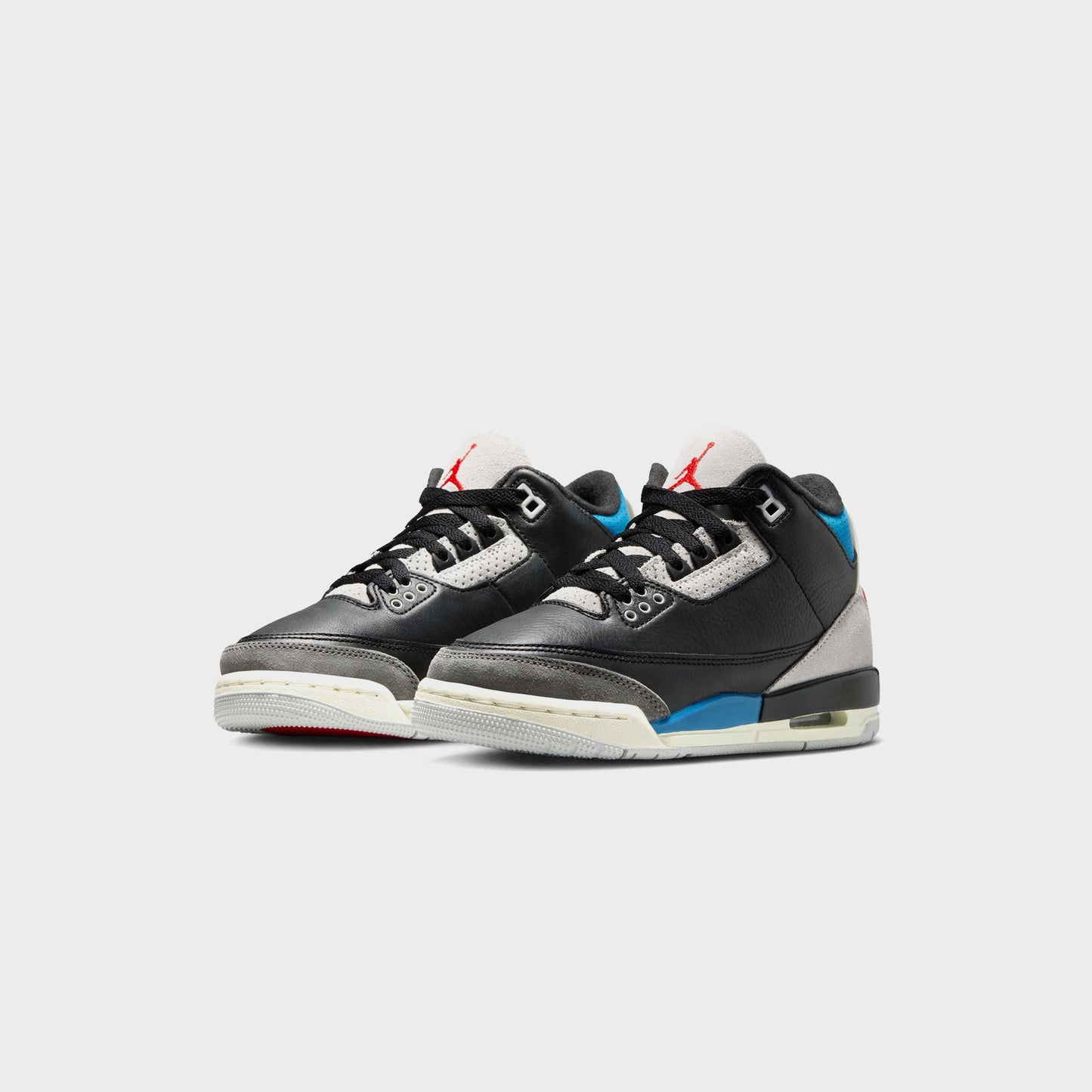 Kids Kith Jordan GS Air Jordan 3 Retro OG - Black / Chile Red / Neutral Grey / M