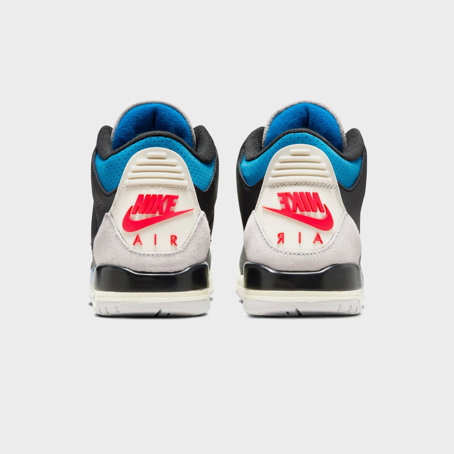 Kids Kith Jordan GS Air Jordan 3 Retro OG - Black / Chile Red / Neutral Grey / M