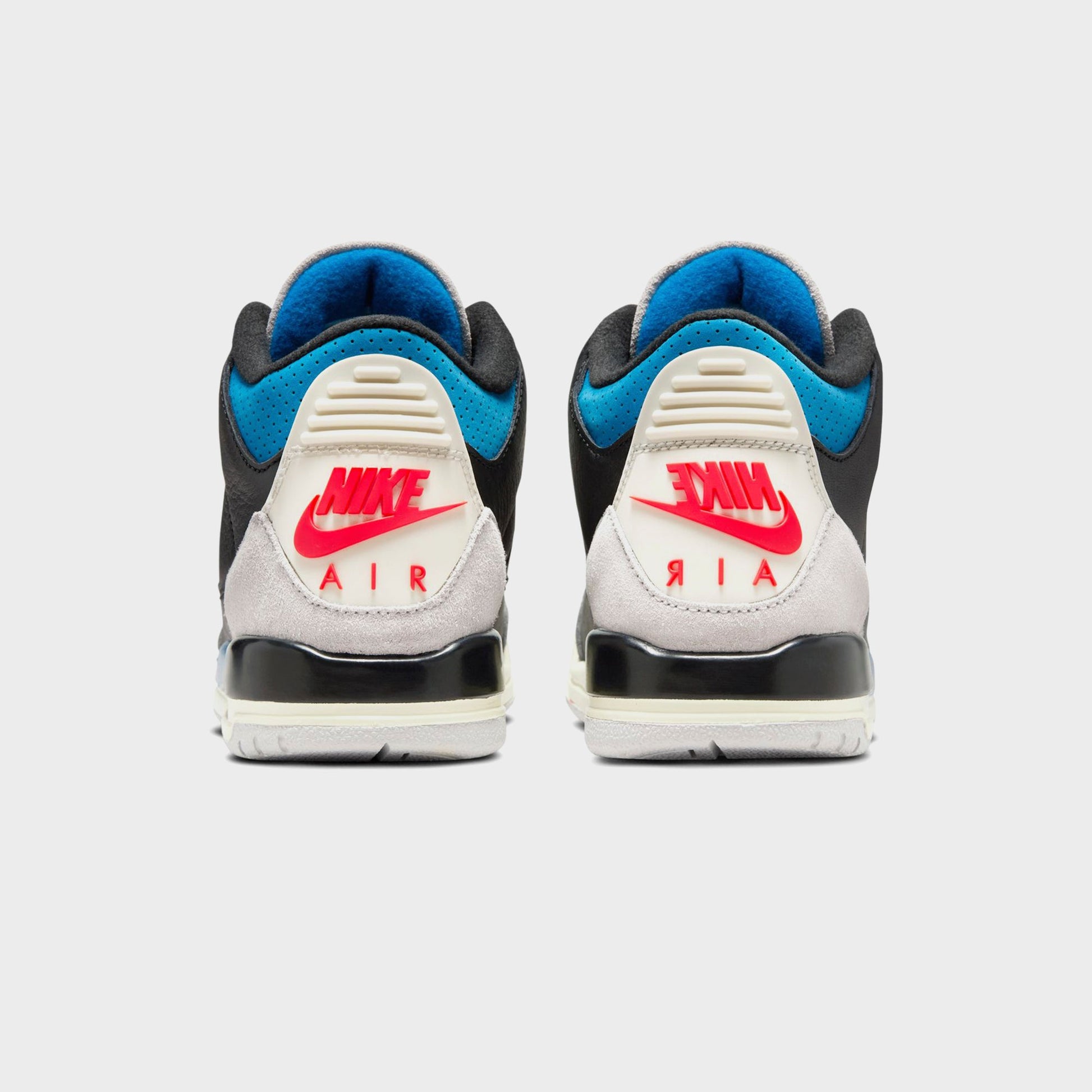 Kids Kith Jordan GS Air Jordan 3 Retro OG - Black / Chile Red / Neutral Grey / M