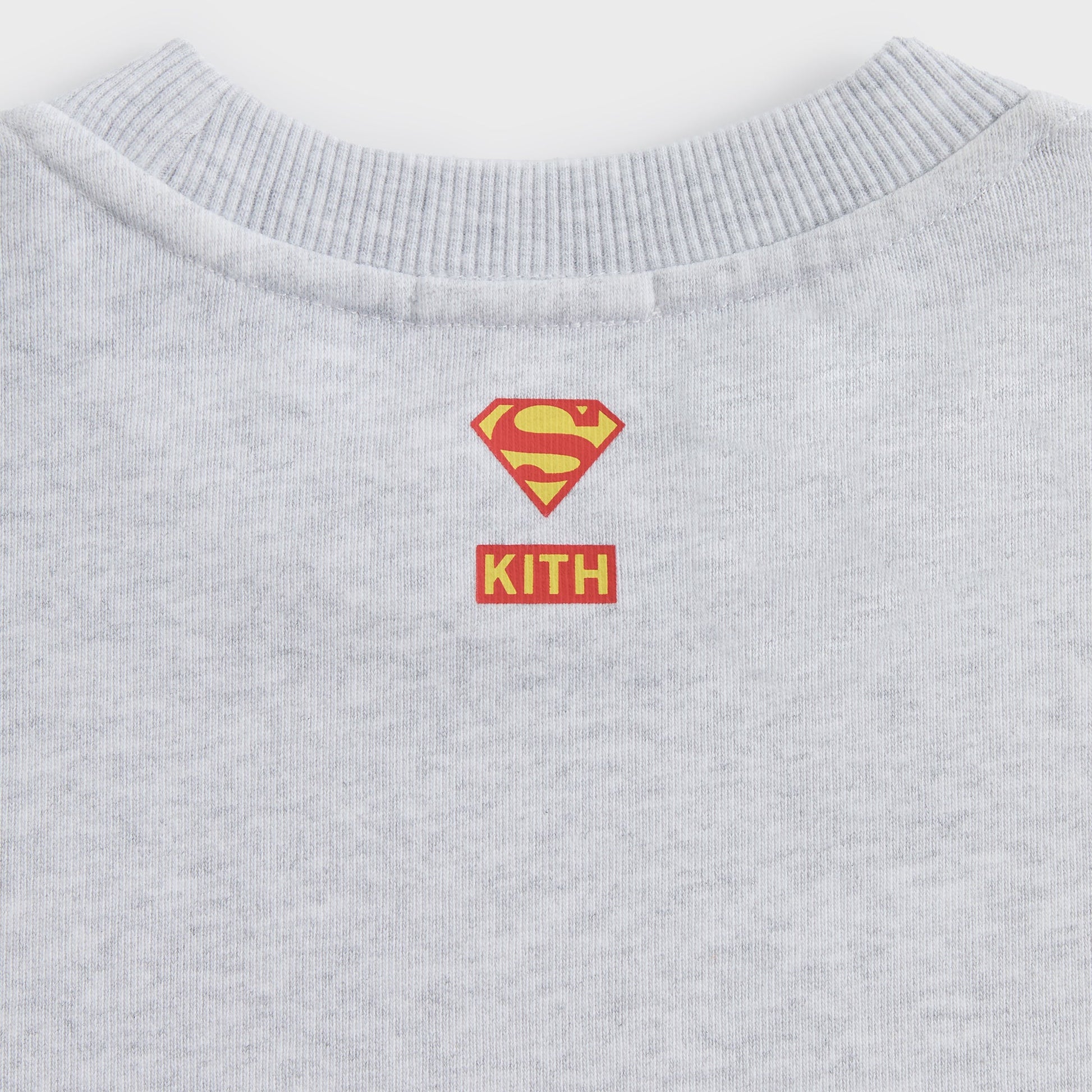 Men Kith Superman | Kith Action Comics Nelson Crewneck - Light Heather Grey