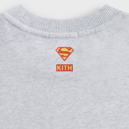 Men Kith Superman | Kith Action Comics Nelson Crewneck - Light Heather Grey